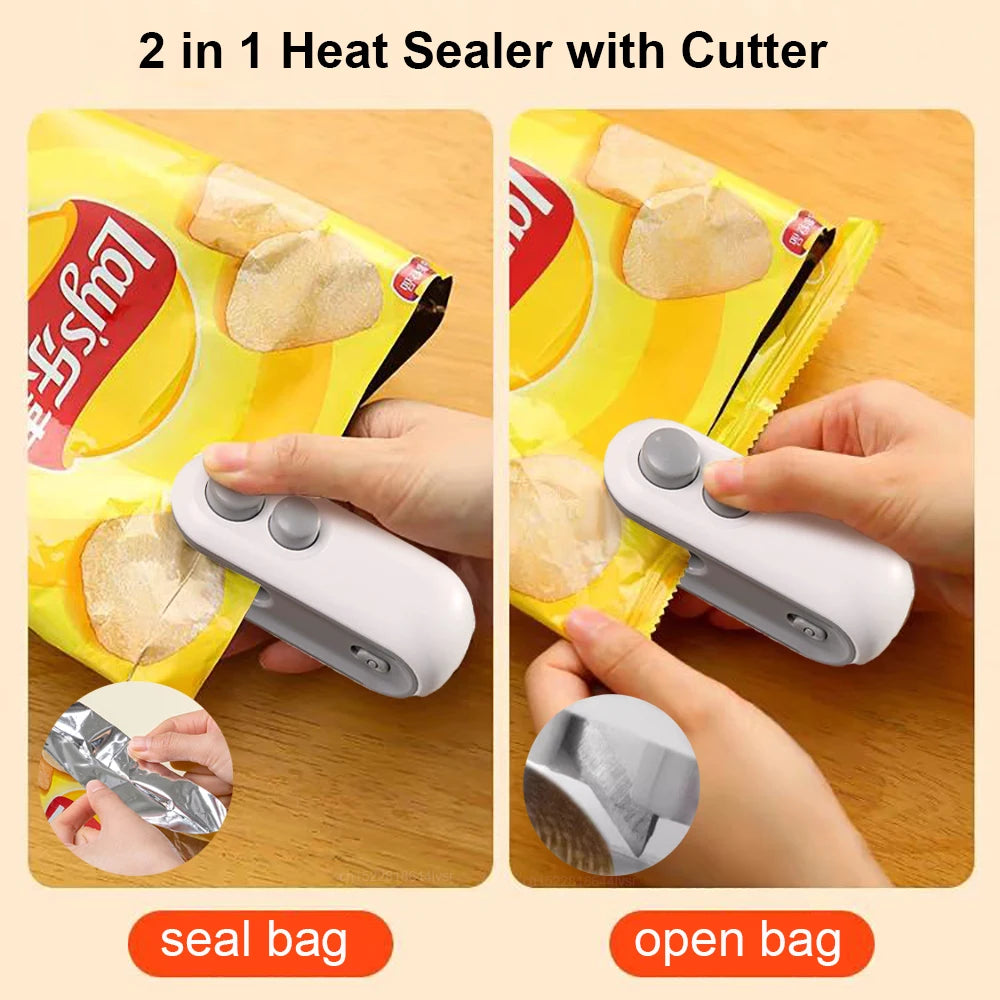 SnapSeal Mini Handheld Bag Sealer